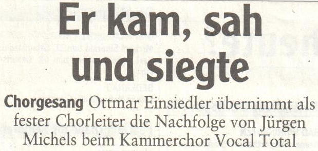 Artikel MZ Ottmar Einsiedler